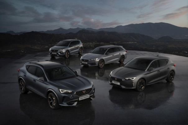 Alle Modelle auf einen Blick: CUPRA Formentor, CUPRA Leon, CUPRA Leon Sportstourer und CUPRA Ateca